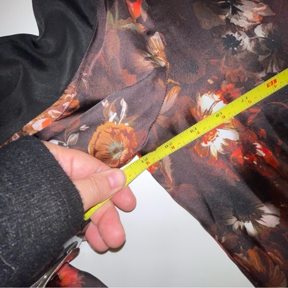 willow & clay fall floral bomber jacket - Picture 7 of 13